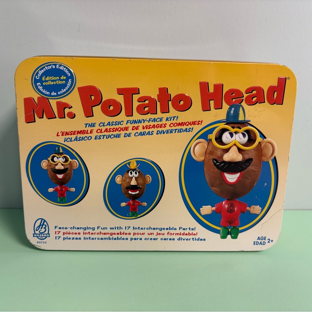 Vintage Collector’s Edition Mr Potatoe Head Toy, The Classic Funny Face Kit